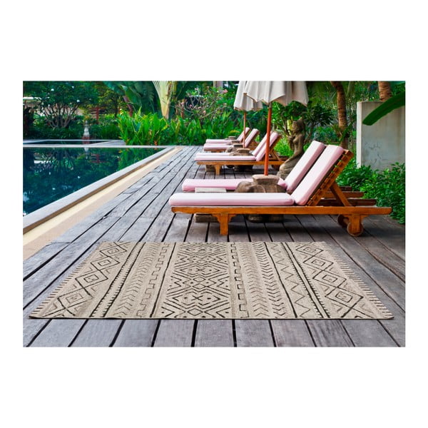 Tappeto per esterni grigio e beige , 140 x 200 cm Libra Grey Garro - Universal-image-2