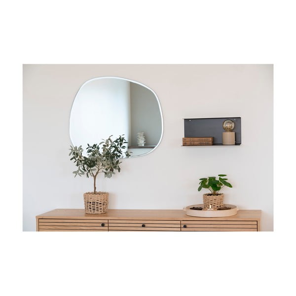 Mensola nera in metallo con ripiani multipli 18 cm Lille – House Nordic-image-1