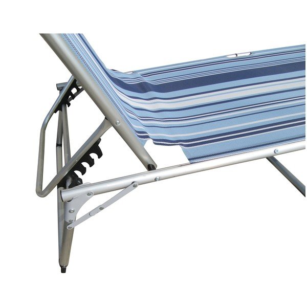 Modré zahradní lehátko Crido Consulting Sunbed-image-3