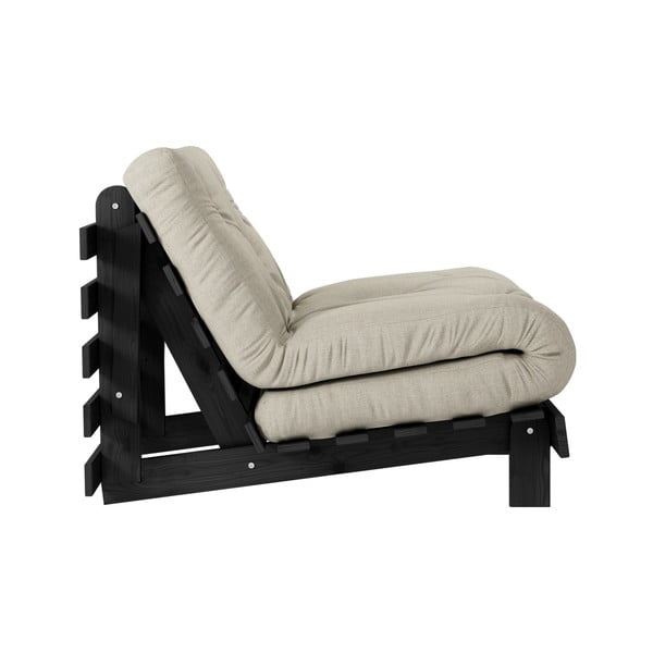 Poltrona variabile Nero/Lino Beige Roots - Karup Design-image-4