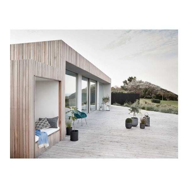 Set di 2 lanterne di bambù nero Bamboo Garo Grid - Hübsch-image-3