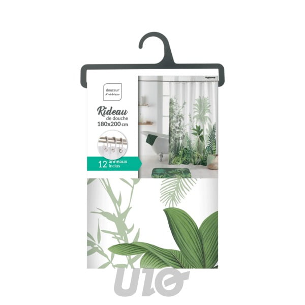 Tenda da doccia 180x200 cm Vagabonde - douceur d'intérieur-image-2