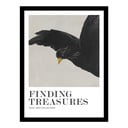 Poster in cornice 32x42 cm Finding Treasures - Malerifabrikken