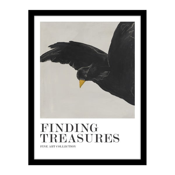 Poster in cornice 32x42 cm Finding Treasures - Malerifabrikken