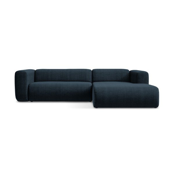 Divano angolare blu (con penisola a destra/con chaise lounge) Ekahi – Makamii