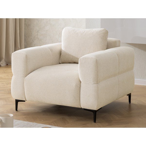 Poltrona color crema Helio – Ropez-image-1