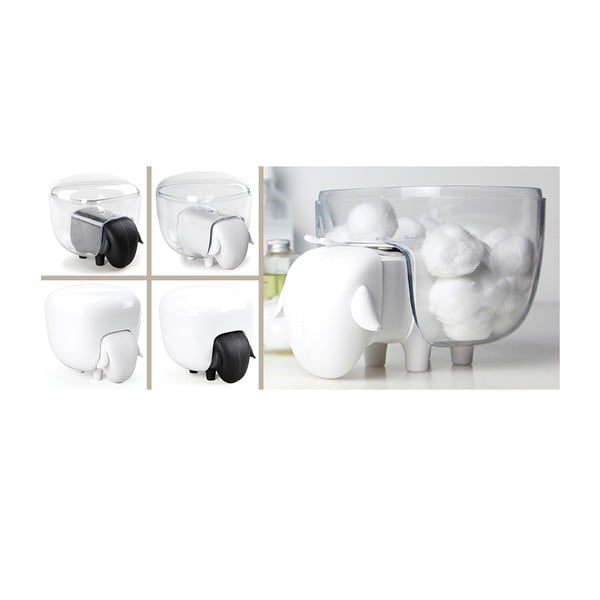 Contenitore multiuso bianco a forma di pecora &CO Contenitore a forma di pecora - Qualy-image-1