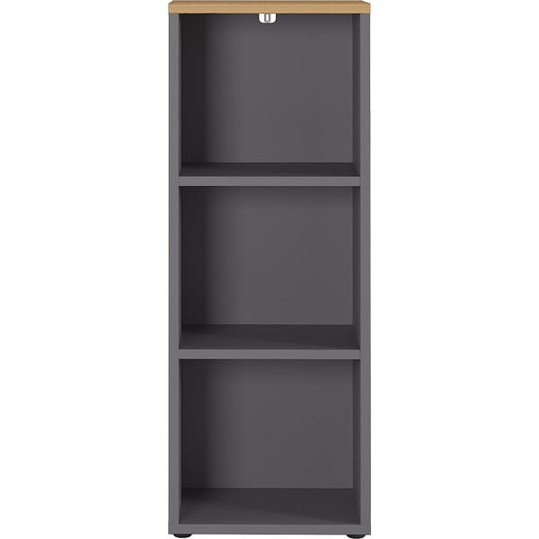 Libreria in rovere naturale antracite 45x120 cm Agenda - Germania