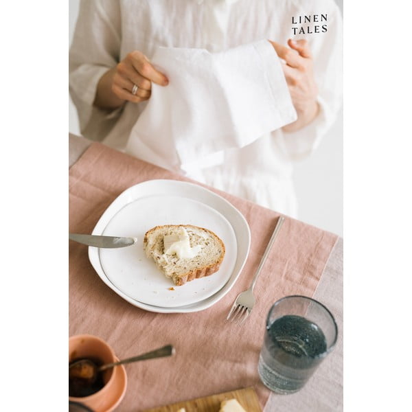 Set di 2 tovaglioli in lino bianco White - Linen Tales-image-2