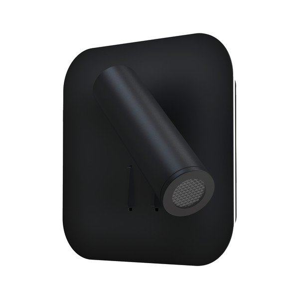 Lampada da parete nera, lunghezza 13 cm Milu - SULION-image-2