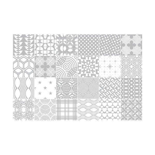 Set di 24 adesivi Scandi, 60 x 90 cm - Ambiance-image-1
