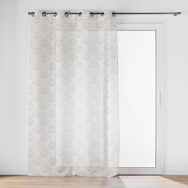 Tenda bianca e beige 140x280 cm Majestia - douceur d'intérieur-image-2