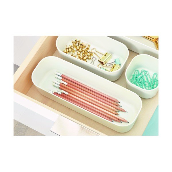Contenitore bianco, 9 x 27,5 cm Eco - iDesign-image-2