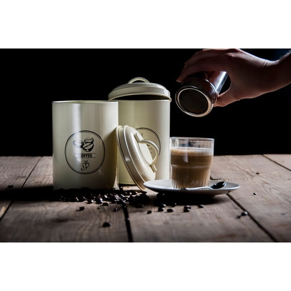 Barattoli da caffè/tè in acciaio in set di 3 pezzi - Esschert Design-image-4