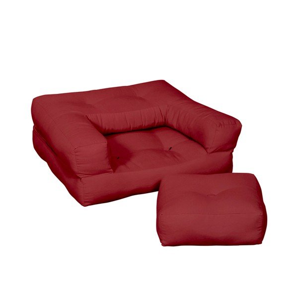 Dětské křesílko Karup Baby Cube Light Bordeaux