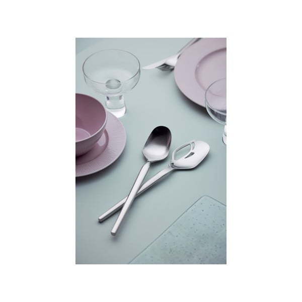 Mestoli da insalata in acciaio inox 2 pz Dorotea – Gense-image-1