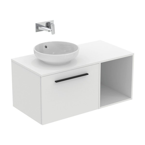 Piano sottolavabo bianco 100x51 cm i.Life B - Ideal Standard-image-3