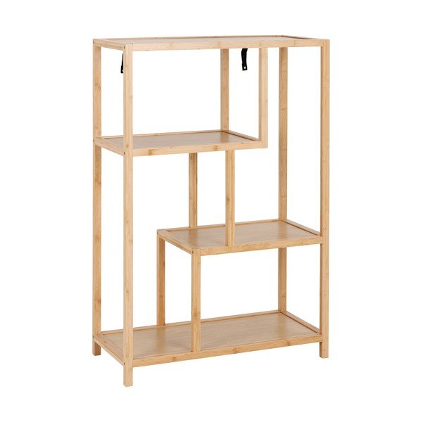 Libreria in bambù colore naturale 77x114 cm Moso - Actona-image-2