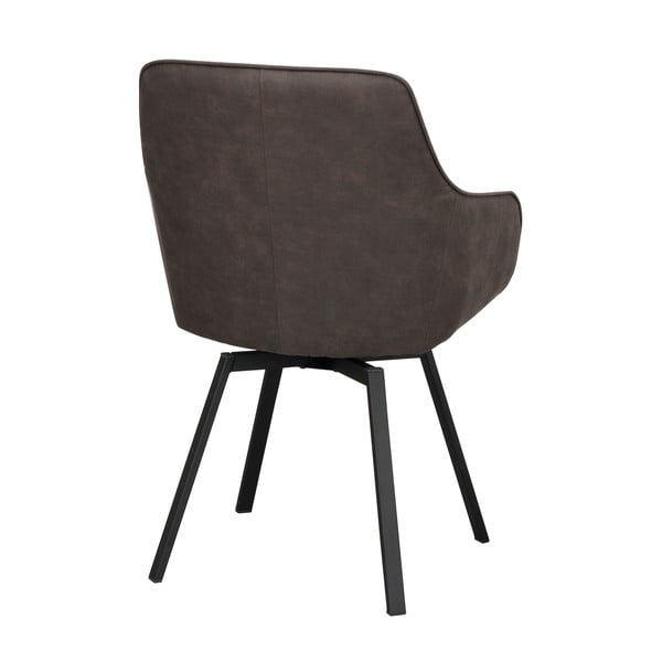 Set di sedie da pranzo grigia in imbottito 2 pz Alison – Rowico-image-4