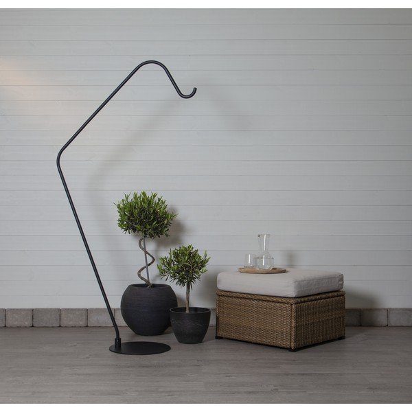 Gamba della lampada nera 176 cm Mark - Star Trading-image-2