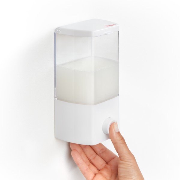 Dispenser di sapone autoportante bianco 400 ml - Rayen-image-2