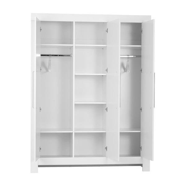 Armadio bianco a tre ante Calmo - Pinio-image-1