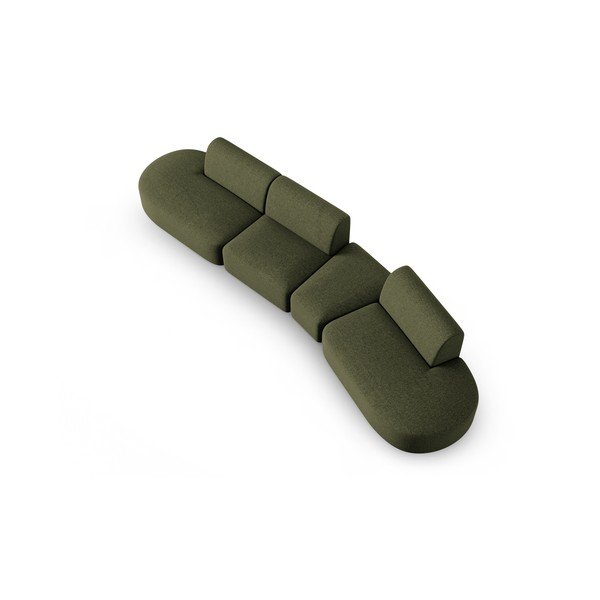 Divano verde 412 cm Shane - Micadoni Home-image-2