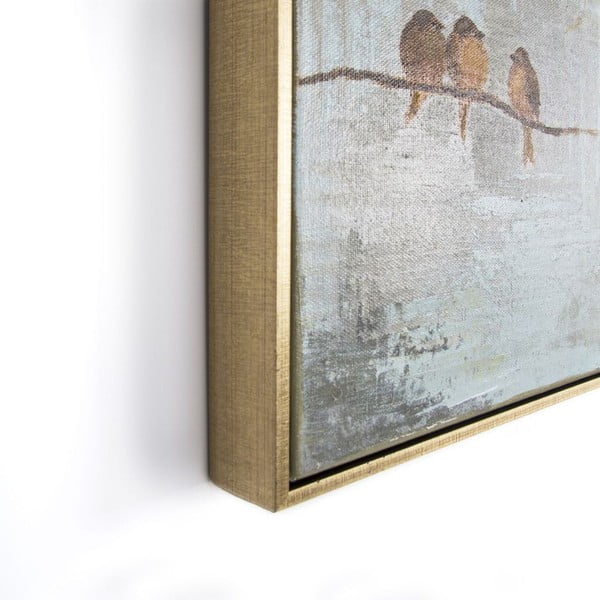 Set di 2 dipinti di Uccelli dipinti a mano Flock of Birds - Graham & Brown-image-4