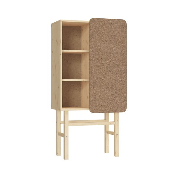 Libreria in legno di pino 70x142 cm Slide - Karup Design