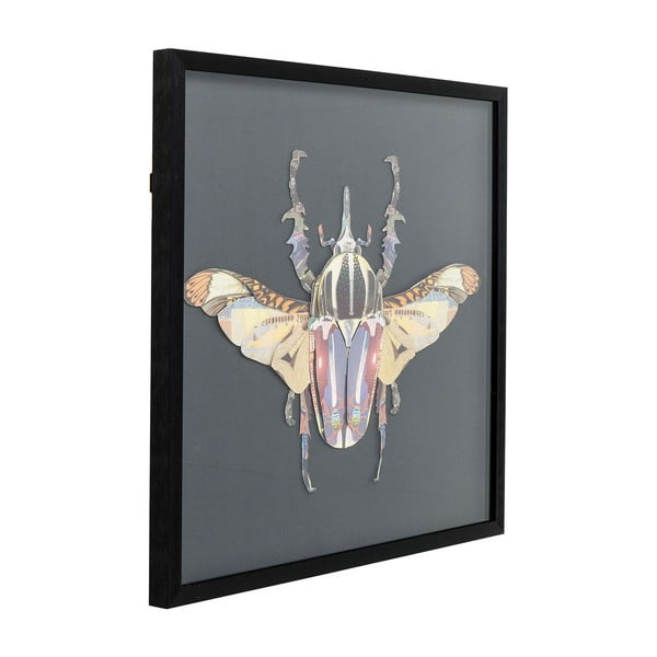 Quadro incorniciato Maggiolino, 60 x 60 cm Art Beetle - Kare Design-image-1