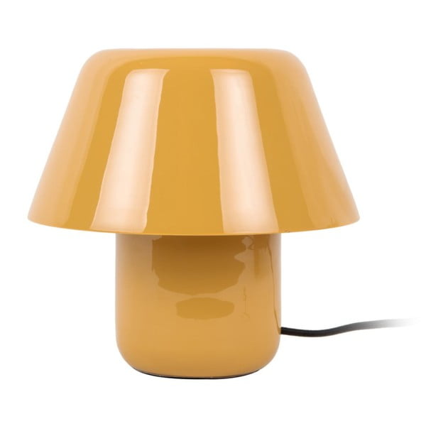 Lampada da tavolo giallo ocra (altezza totale 19 cm) Afan  – Leitmotiv