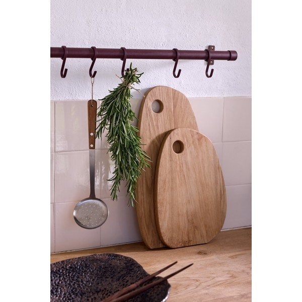 Tagliere in legno da servizio 32,5 x 24 cm Authentic – Mette Ditmer Denmark-image-1
