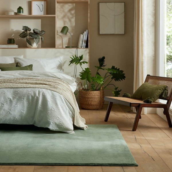Tappeto verde 80x150 cm - Flair Rugs-image-1