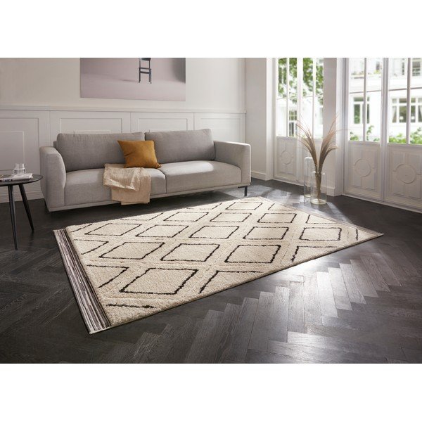Tappeto bianco e crema , 160 x 230 cm Norwalk Colin - Mint Rugs-image-1