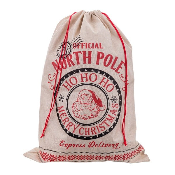 Sacchetto regalo a tema Natale North Pole Sack – Casa Selección