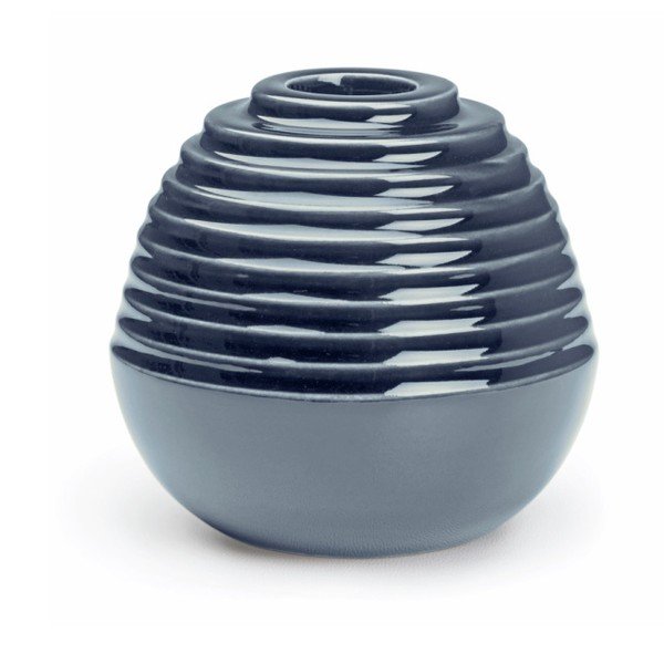 Tmavě modrý svícen Kähler Design Cono