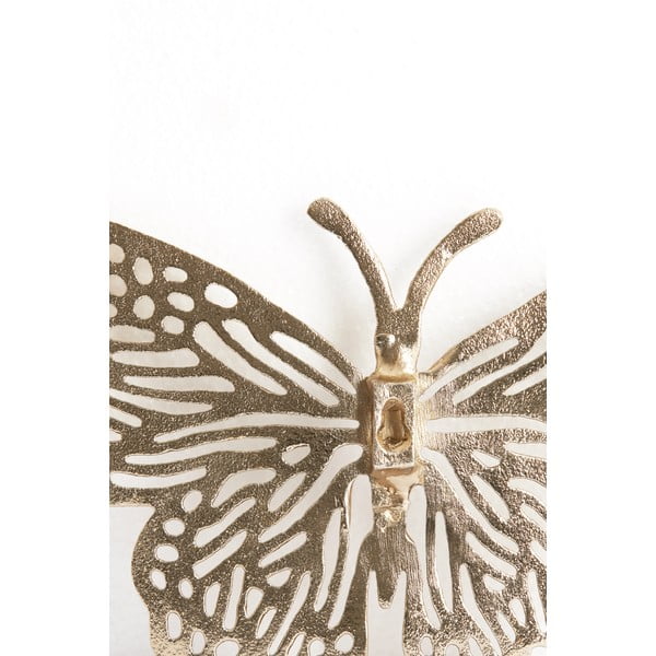 Decorazione murale in metallo 26x16 cm Butterfly - Light & Living-image-2