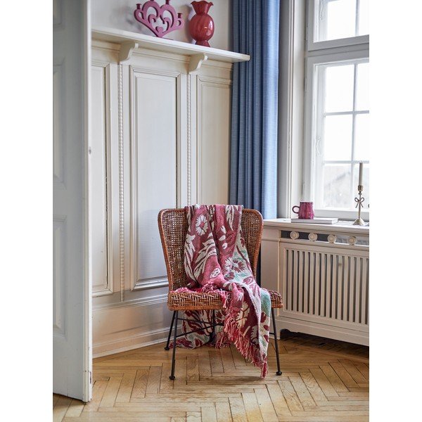 Coperta in cotone riciclato 130x160 cm Jangal – Bloomingville-image-2