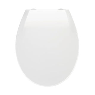 Sedile per wc bianco con chiusura facilitata , 44 x 37 cm Kos - Wenko
