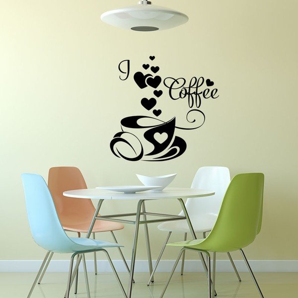 Samolepka Ambiance I Love Coffee-image-1