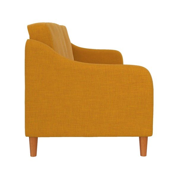 Divano letto giallo 196 cm Jasper - Støraa-image-2