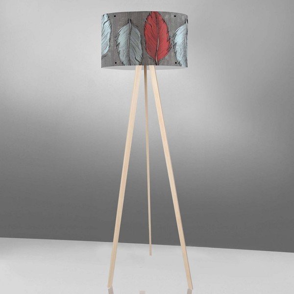 Lampada da terra Grey Leaves - Unknown-image-1