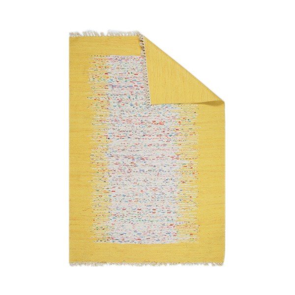 Tappeto giallo Eco Rugs Yolk, 80 x 150 cm - Eko Halı-image-3