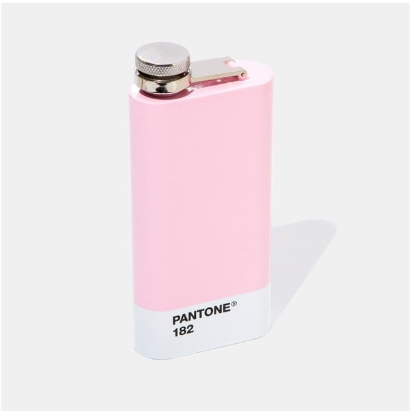 Fiaschetta in acciaio inox rosa 150 ml Light Pink 182 - Pantone