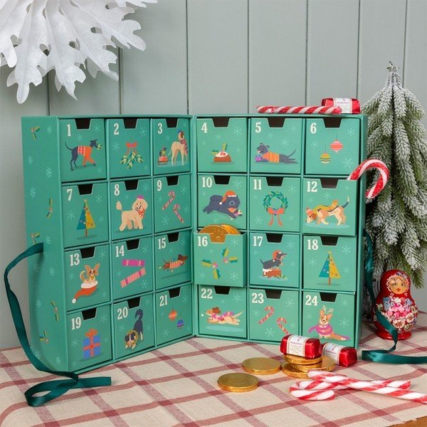 Calendario dell'avvento 37,5 cm Festive Friends – Rex London-image-3