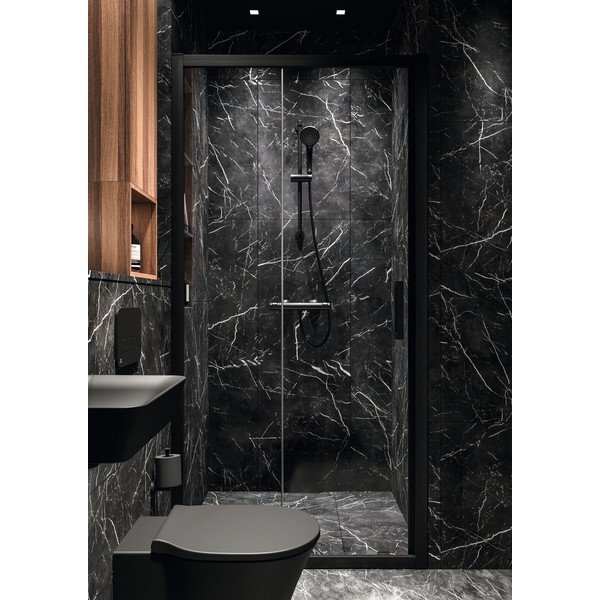 Set rubinetteria per doccia nero opaco in metallo Silk Black - Ideal Standard-image-3