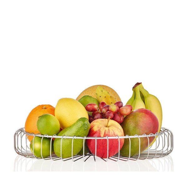 Fruttiera in acciaio inox Estra, ⌀ 37 cm - Blomus-image-1