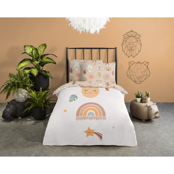 Biancheria da letto per bambini in cotone per letto singolo 140x200 cm - Good Morning-image-1