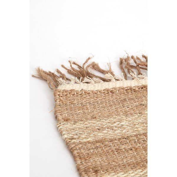 Tappeto beige in iuta 160x230 cm Dhayo – Light & Living-image-3