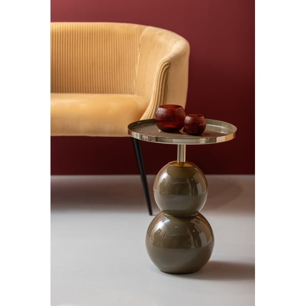 Tavolo rotondo in metallo ø 40,5 cm Nora - Leitmotiv-image-1